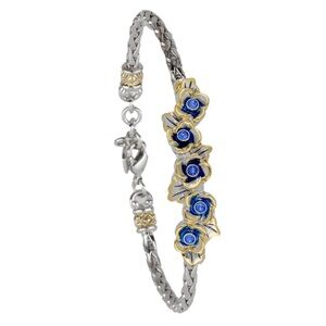 John Medeiros Novelão Collection Single Strand Two-Tone Bracelet NEW